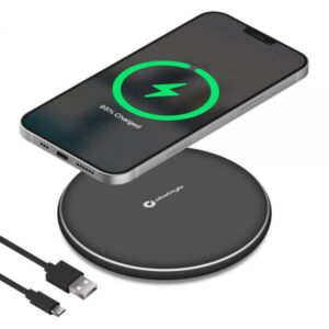 10W FAST CHARGE WIRELESS CHARGING BASE BLACK