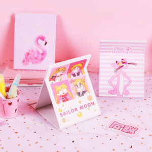 Pink Foldable Mirror