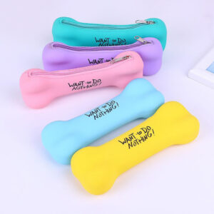 Pencil case bone in different colors