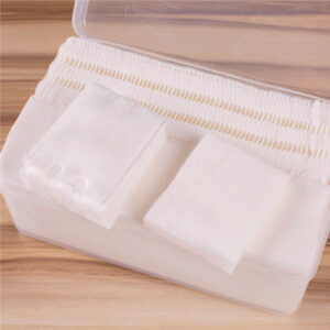 Cotton pads, soft, 128 pcs in box