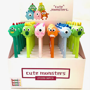 Pen With Little Animal In Different Colors