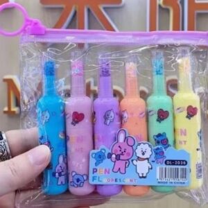 6 Pcs/Set Marker Pen Cute Animals