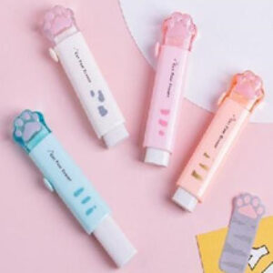 Push-pull pen eraser