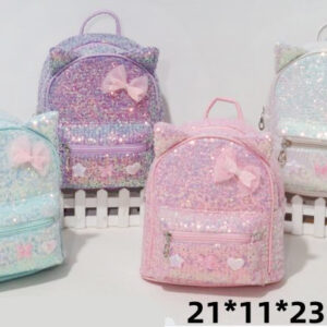 Backpack with strass Hearts and Bow in 4 colors