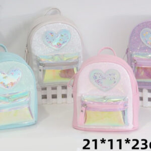 Heart rhinestone backpack in 4 colors