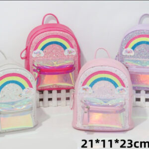 Backpack with Rainbow rhinestones in 4 colors