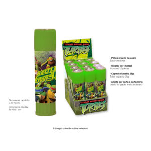 MCG Glue Stick 25 Gr Turtles Ast0382
