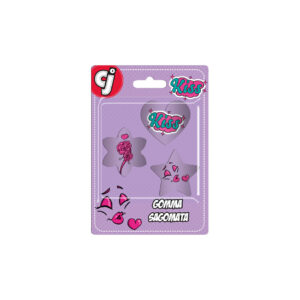 MCG Rubbers To Erase 3 Shaped Pcs