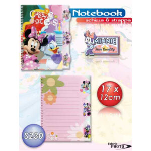 MCG Notebook 5Mm Minnie 17X13Cm As1261 Ns