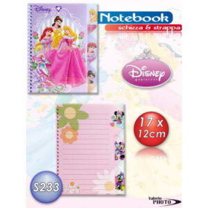 MCG Notebook 5Mm Princess 17X13 As1262 Ns