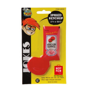 Fake Ketchup on card
