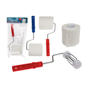 Toilet Paper Holder, Painting Roll, 32 cm, with one roll toiletpaper.