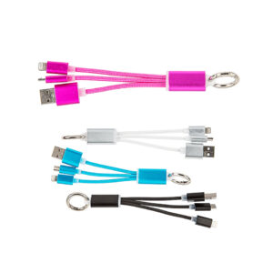 USB charging cable, 2 in 1
