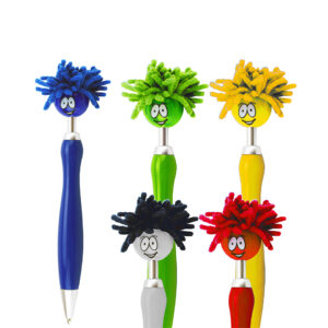 Plastic pen, Mop Topper.