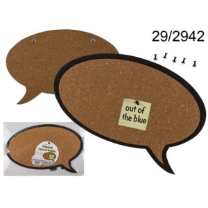Pinboard, Speech Bubble, ca. 44 x 29 cm