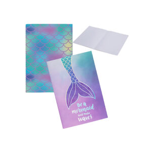 Note book, Mermaid Tail, A5-format with 30 pages