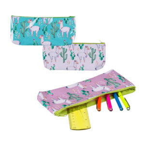 Plastic Pouch, Llama, ca. 21 x 9,5 cm