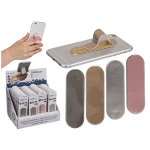 Smartphone Finger Grip, Momo Stick i-Series, 4 colours, on blister card, 32 pcs p.