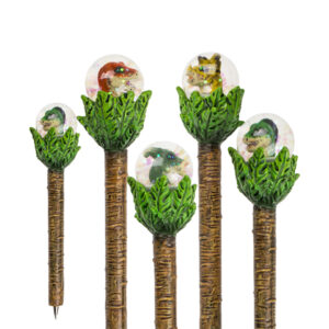 Polyresin pen, Dinosaur Waterglobe, ca. 16 cm
