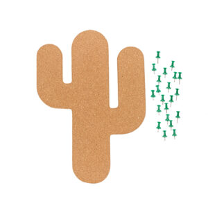 Pinboard, Cactus, ca. 36 x 26 cm, cork
