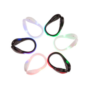 Shoe clip with LED, ca. 9 x 6, 5 cm, plastic