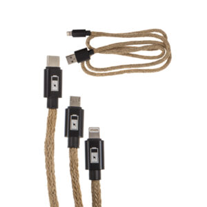 USB Cable, Rope For iPhone, Micro USB & Typ C, 1 m