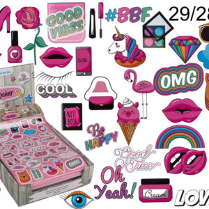 Sticker collection, Crazy Girls