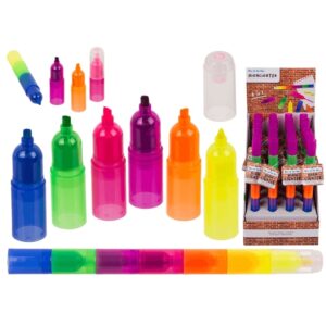 Highlighter, 6 in 1, ca. 21 cm, 24 pcs. per display