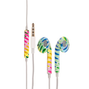 IN EAR headphones with microphone & ca. 110 cm, cable