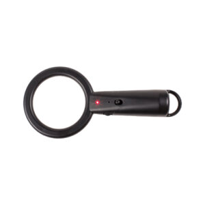 Pocket metal detector, ca. 24 cm, for 2 micro batteries (AAA)