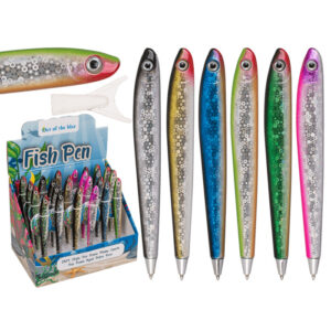 Pen, Fish, ca. 11, 5 cm, 6 ass., 24 pcs. per display