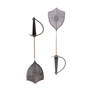 Extendable Flyswatter, Sword, ca. 11, 5 cm