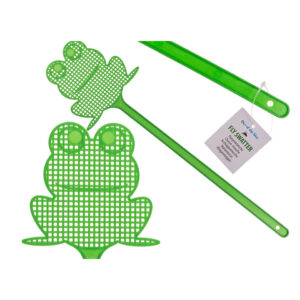 Fly swatter, Frog, ca. 45 cm, plastic