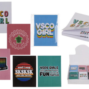 Note book, VSCO Girl, A7 format with 40 pages