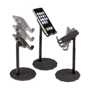 Mobile phone holder, adjustable in 3 steps 10,5 x 25 cm