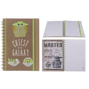Notebook, Star Wars: The Mandalorian (Cutest in the Galaxy), A5, 80 pages