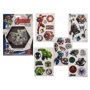 Tech Stickers Set, Avengers (Heroes), 33 Stickers p. Set