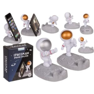 Phone holder, Spaceman, 2 ass., in gift box