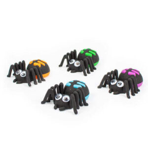 Erasers Spider With Googly Eyes