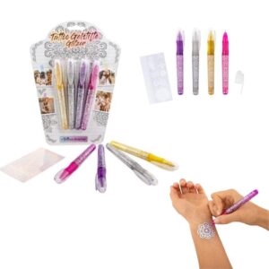 Festival Feelings Glitter
Tattoo Gel Pens, Set Of 4