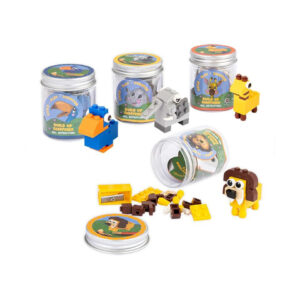 Jungle Animal Sharpener Mini
Block Set, 4 Different Animals