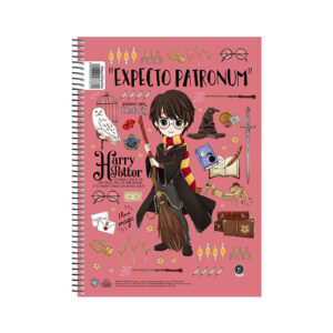 ΤΕΤΡΑΔΙΟ ΣΠΙΡΑΛ 17X25/120 HARRY POTTER MAGICAL