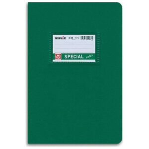 Τετράδιο Σημειώσεων Πράσινο Ριγέ 17Χ25cm 50 Φύλλα