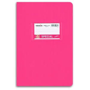 Τετράδιο Σημειώσεων Φουξ Ριγέ 17Χ25cm 50 Φύλλα