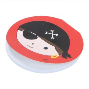 PIRATE NOTEBOOK PP BAG 48 PCS 8CM