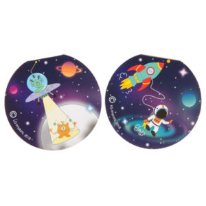 SPACE NOTEBOOK PP BAG 48 PCS 8CM