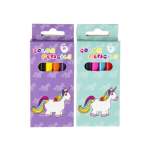 Col Pencils 6Pcs Short Unicorn
