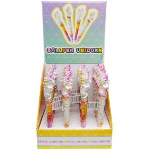BALLPEN UNICORN BOX 24 PCS 16CM