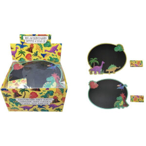 Blackboard W Chalk, Dinosaur 21.5X28X0.2Cm – Chalk 8X1Cm