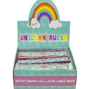 RULER UNICORN BOX 60 PCS 15CM